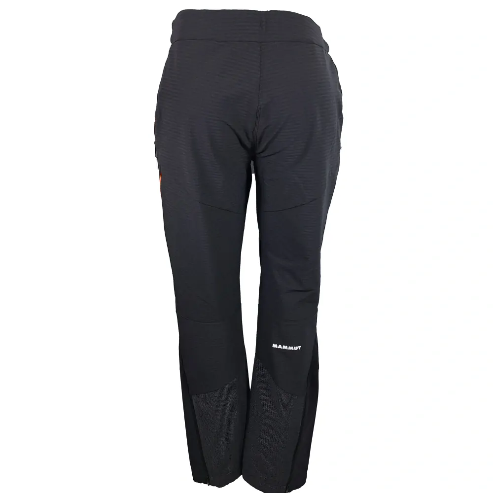 Pánské kalhoty na skialpy Mammut Aenergy IN Hybrid Pants - black/vibrant orange