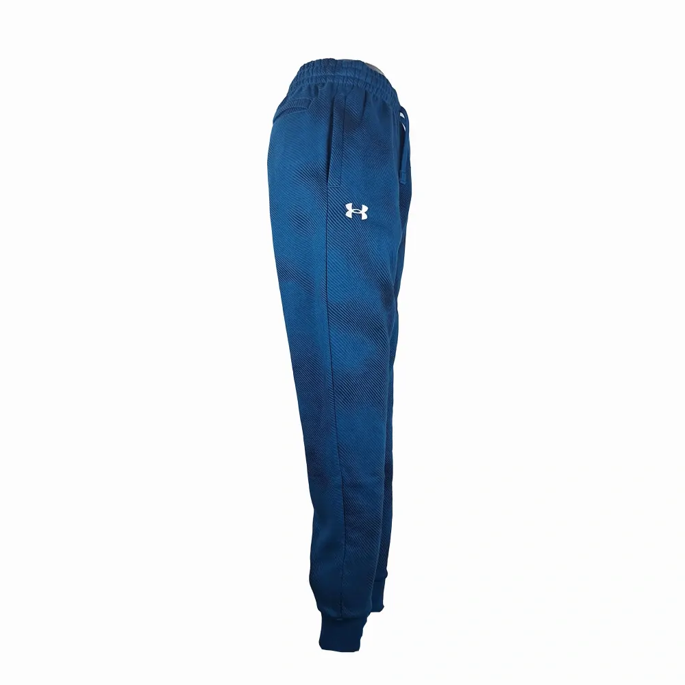 Pánské tepláky Under Armour UA Rival Fleece Printed Jgrs-BLU
