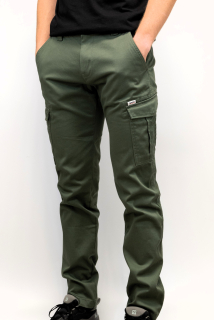 Pánské kalhoty Tommi Jeans SCANTON DOBBY - Kapsáče