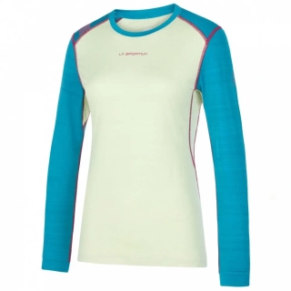 Dámské triko La Sportiva Tričko La Sportiva Tour Long Sleeve W Celadon/Crystal