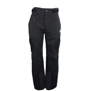 Pánské kalhoty na skialpy Mammut Aenergy IN Hybrid Pants - black/vibrant orange