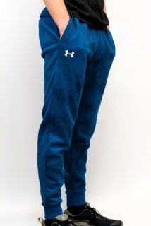 Pánské tepláky Under Armour UA Rival Fleece Printed Jgrs-BLU