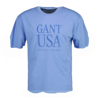 Pánské tričko Gant Usa De Sunfaded